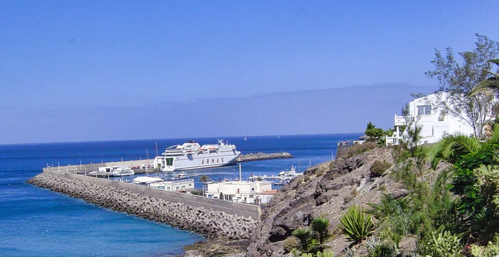 Der Hafen von Morro Jable Jandía 