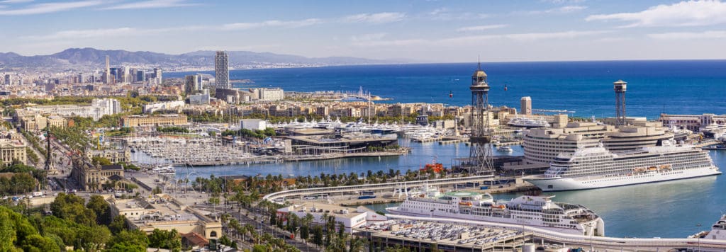 Hafen in Barcelona