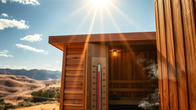 Spanische Hitze vs. Sauna-Hitze