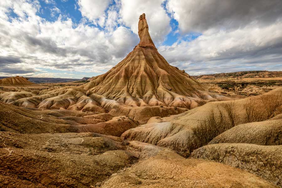 Bardenas Reales Felsen