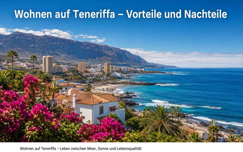 Wohnen auf Teneriffa – Vorteile und Nachteile leben auf teneriffa
