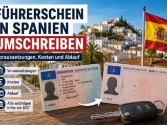 Führerschein in Spanien umschreiben